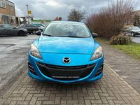 Gebraucht Mazda 3 Prime-Line 105 PS (77 kW) 2010 Arktosblau metallic Kleinwagen