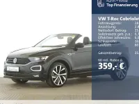 Usata VW T-Roc R-line 150 CV (110 kW) 2022 Nero SUV