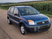 Gebraucht Ford Fusion 82 PS (60 kW) 2008 Blau Kleinwagen