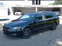 Gebraucht Skoda Superb Elegance 170 PS (125 kW) 2014 Schwarzmagic perleffekt Kombi