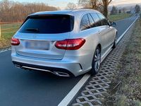 Gebraucht Mercedes C200 AMG line 160 PS (117 kW) 2020 Silber Kombi