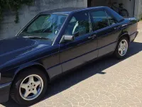 Gebraucht Mercedes 190 109 PS (80 kW) 1993 Blau Limousine