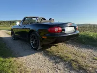 Usata Mazda MX5 145 CV (106 kW) 2004 Nero Cabrio