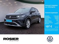 Gebraucht VW T-Cross Goal 95 PS (69 kW) 2025 Schwarz / deep black SUV