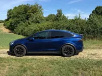 Gebraucht Tesla Model X Plaid 759 kW (1033 PS) 2022 Blau SUV