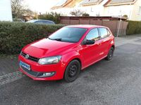 Gebraucht VW Polo Trendline 69 PS (50 kW) 2011 Rot Kleinwagen