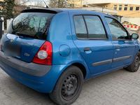 Gebraucht Renault Clio II 55 PS (40 kW) 2002 Blau Kleinwagen