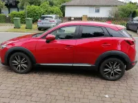 Używany Mazda CX-3 105 KM (77 kW) 2016 Czerwony SUV