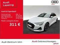 Gebraucht Audi A3 Ambiente 150 PS (110 kW) 2024 Weiß (gletscherweiß metallic) Limousine