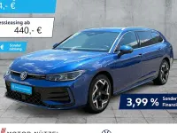 Gebraucht VW Passat R-line 272 PS (200 kW) 2024 Reef blue metallic Kombi
