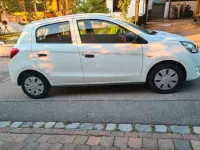 Gebraucht Mitsubishi Space Star 71 PS (52 kW) 2015 Weiß Kleinwagen
