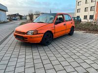 Gebraucht Toyota Starlet 75 PS (55 kW) 1996 Orange Kleinwagen