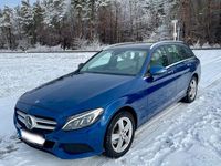 Gebraucht Mercedes C220 170 PS (125 kW) 2017 Blau Kombi