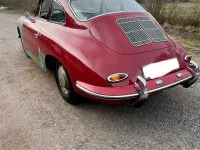 Occasion Porsche 356 95 ch (69 kW) 1964 Rouge