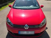 Gebraucht VW Golf V Comfortline 122 PS (89 kW) 2009 Rot Kombi
