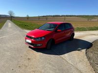 Gebraucht VW Polo Trendline 69 PS (50 kW) 2013 Rot Kleinwagen