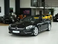 Gebraucht Mercedes SL350 AMG line 306 PS (225 kW) 2013 Obsidianschwarz  metalliclack Cabrio