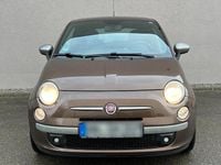 Gebraucht Fiat 500 69 PS (50 kW) 2009 Braun Cabrio