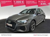 Gebraucht Audi A3 S-Line 190 PS (139 kW) 2022 Daytonagrau perleffekt Limousine