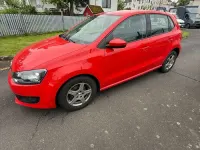 Gebraucht VW Polo Trendline 60 PS (44 kW) 2012 Rot Kleinwagen