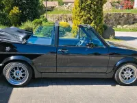 Gebraucht VW Golf Cabriolet 98 PS (72 kW) 1992 Schwarz Cabrio