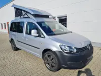 Gebraucht VW Caddy Maxi Beach 102 PS (75 kW) 2015 Silber Van / Kleinbus
