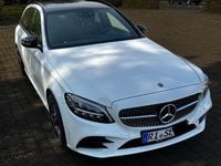 Gebraucht Mercedes C220 194 PS (142 kW) 2021 Weiß Limousine