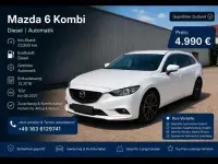 Używany Mazda 6 150 KM (110 kW) 2016 Biały Kombi