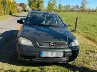 Gebraucht Opel Astra 75 PS (55 kW) 2004 Grün Limousine