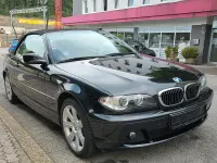 Gebraucht BMW 320 Cabriolet Sport Line 170 PS (125 kW) 2004 Schwarz Cabrio