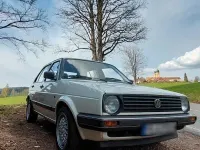 Gebraucht VW Golf II 69 PS (50 kW) 1989 Weiß Kleinwagen