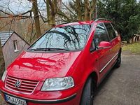 Gebraucht VW Sharan United 140 PS (102 kW) 2009 Rot Van / Kleinbus