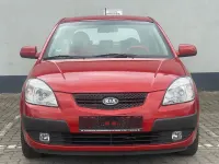 Gebraucht Kia Rio EX 97 PS (71 kW) 2005 Rot Limousine