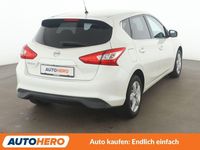 Gebraucht Nissan Pulsar Acenta 116 PS (85 kW) 2016 Weiß Kleinwagen