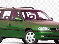 Gebraucht Opel Astra Style 75 PS (55 kW) 1997 Grün Kombi