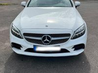 Gebraucht Mercedes C180 AMG line 156 PS (114 kW) 2019 Weiß Cabrio