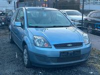Gebraucht Ford Fiesta 100 PS (73 kW) 2008 Blau Kleinwagen