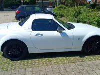 Second-hand Mazda MX5 Sendo 160 CP (117 kW) 2014 Alb Cabrio