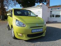 Second-hand Mitsubishi Space Star 80 CP (58 kW) 2014 Galben Berlinǎ