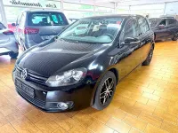Gebraucht VW Golf VI Trendline 102 PS (75 kW) 2009 Schwarz Kleinwagen