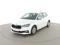 Gebraucht Skoda Fabia Ambition 2021 Weiß Kleinwagen