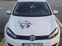 Gebraucht VW Golf VI Trendline 80 PS (58 kW) 2011 Weiß Kleinwagen