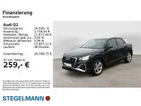 Gebraucht Audi Q2 S-Line 116 PS (85 kW) 2023 Schwarz SUV