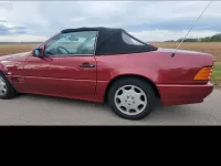 Gebraucht Mercedes SL500 320 PS (235 kW) 1993 Rot Cabrio