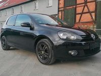 Gebraucht VW Golf VI 80 PS (58 kW) 2009 Schwarz Kleinwagen