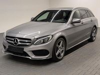 Gebraucht Mercedes C160 AMG line 129 PS (94 kW) 2016 Palladiumsilbermet. Coupé