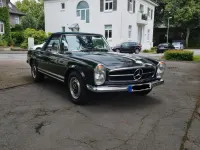Gebraucht Mercedes SL280 170 PS (125 kW) 1968 Grün Cabrio