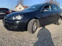 Gebraucht VW Golf VI Style 105 PS (77 kW) 2010 Schwarz Kombi