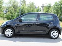 Gebraucht VW up! move up! 75 PS (55 kW) 2018 Schwarz metallic Kleinwagen