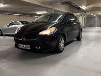Gebraucht Opel Corsa Edition 69 PS (50 kW) 2016 Schwarz Kleinwagen